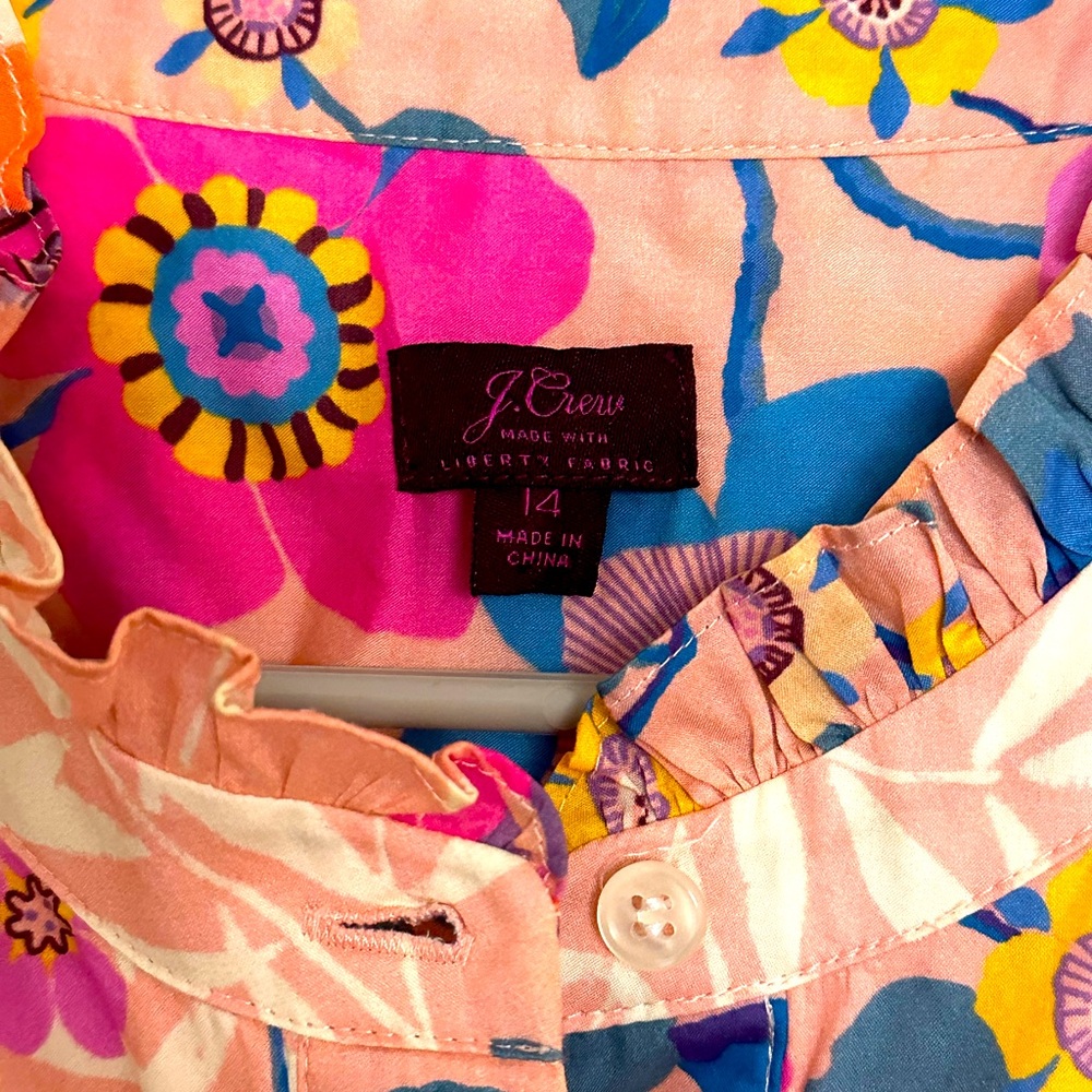 Pink JCrew Liberty